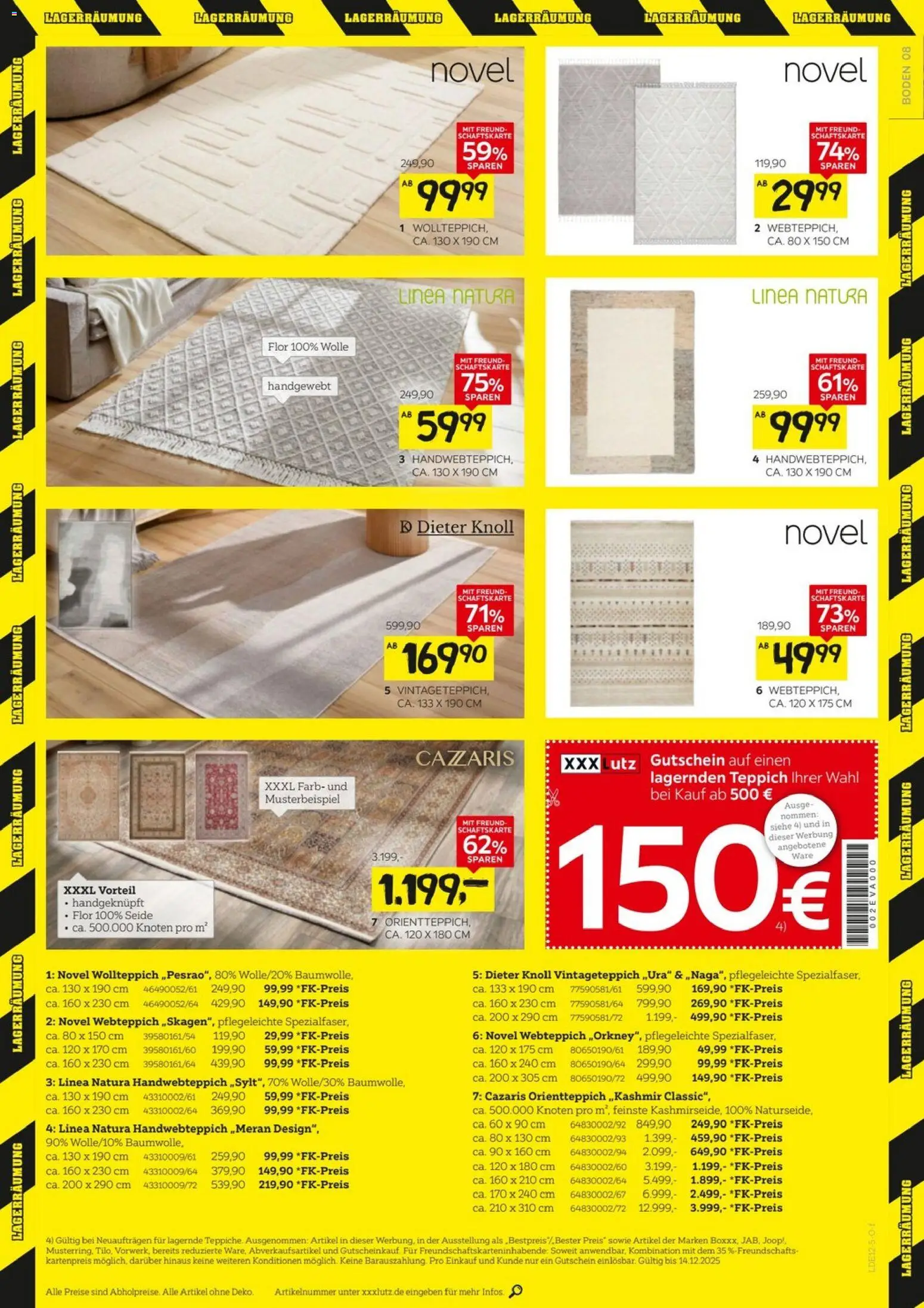XXXL Lutz - Lagerräumungsverkauf - Seite 8 - gültig ab 30.11.2025