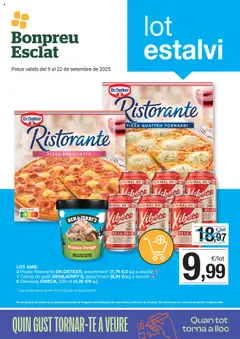 Vista previa del folleto Bonpreu folleto válido desde 09/09/2025