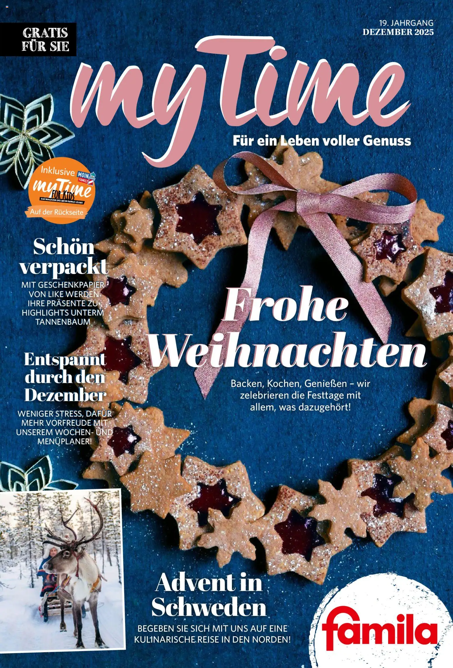 Famila Nordwest  myTime Dezember 2025 - Seite 1 - gültig ab 01.12.2025