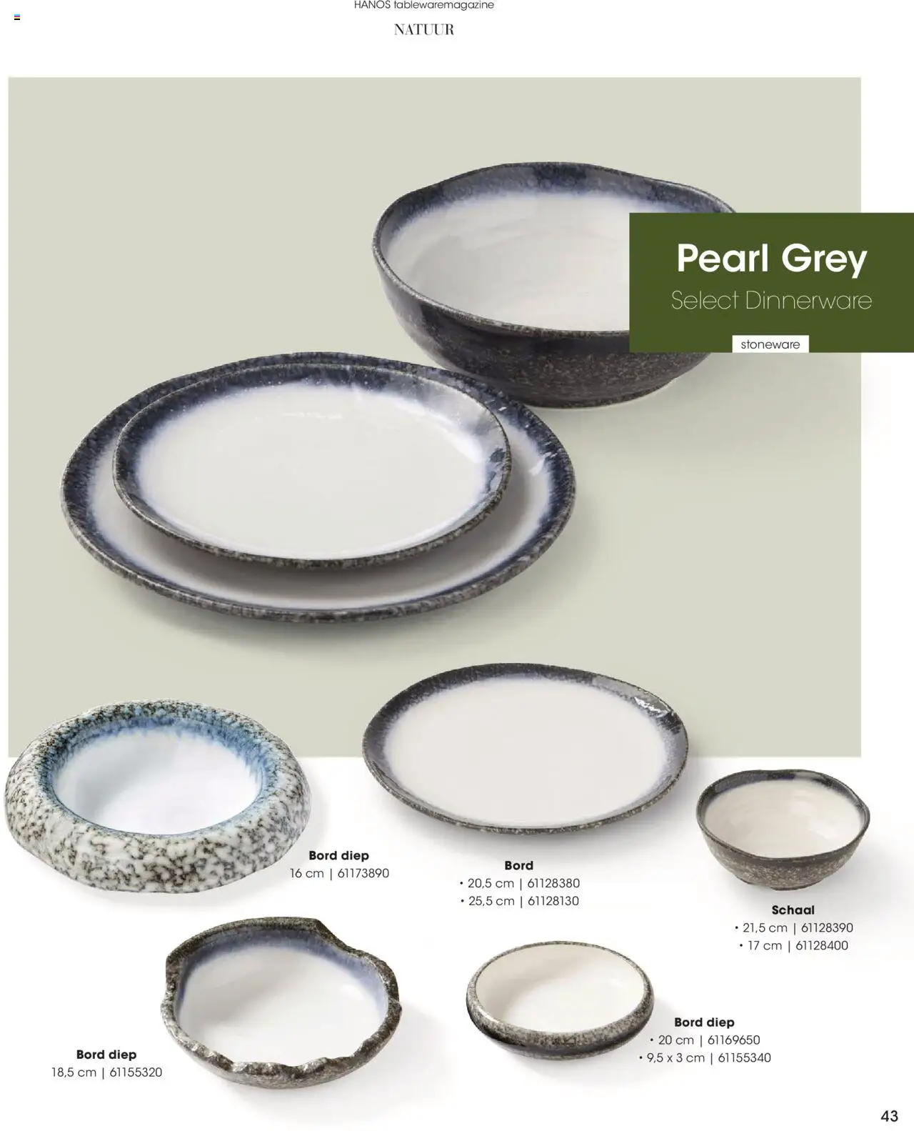 Hanos - Tableware magazine 2025-2026 - page 43- valid from 01-09-2025