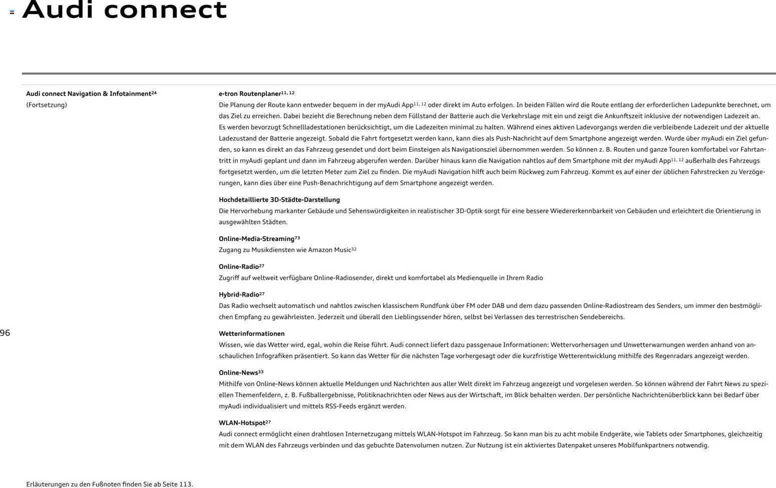 Audi e-tron GT - Seite 96 - gültig ab 28.10.2025