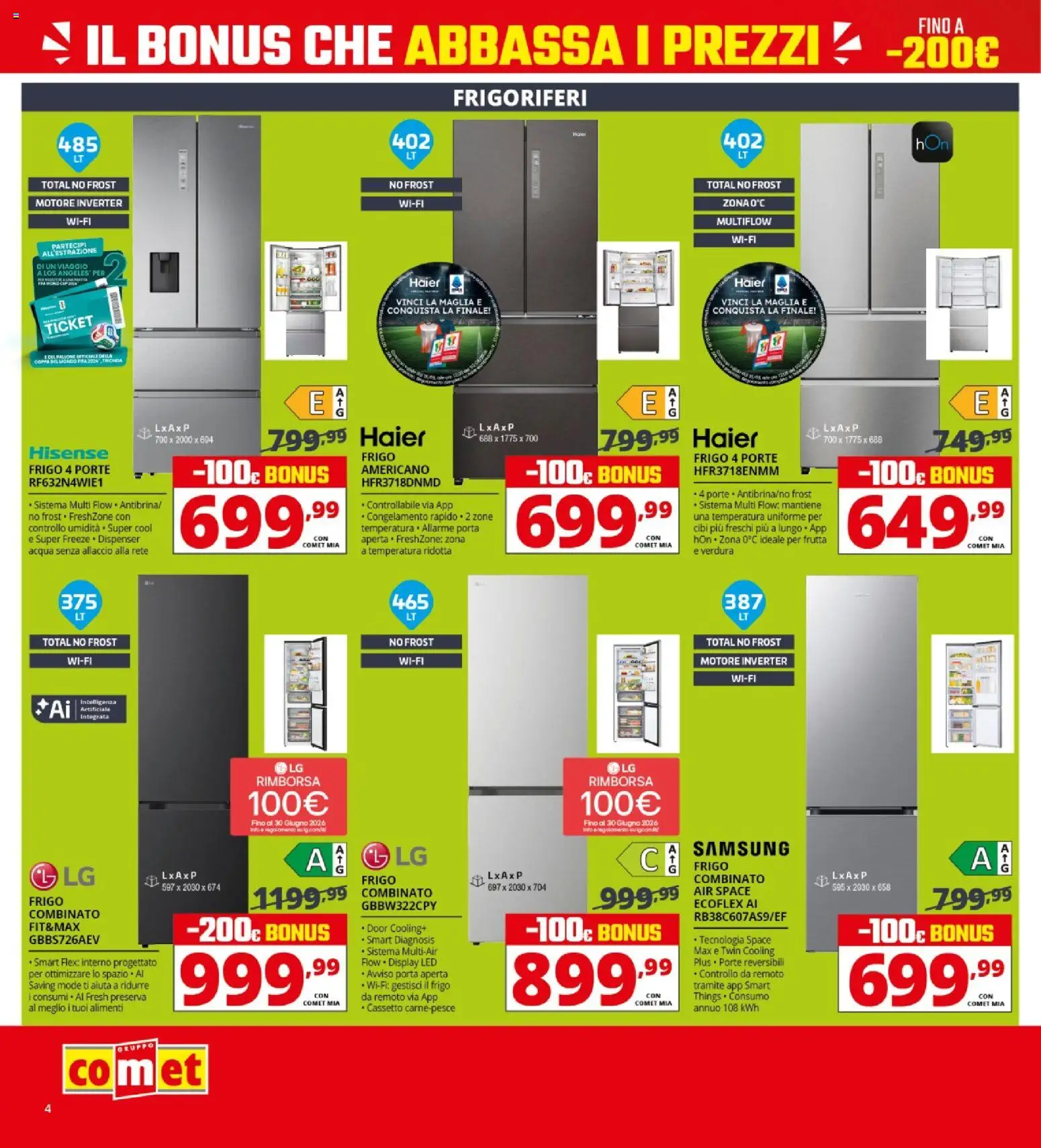 Comet volantino - pagina 4 - valido dal 09/04/2026