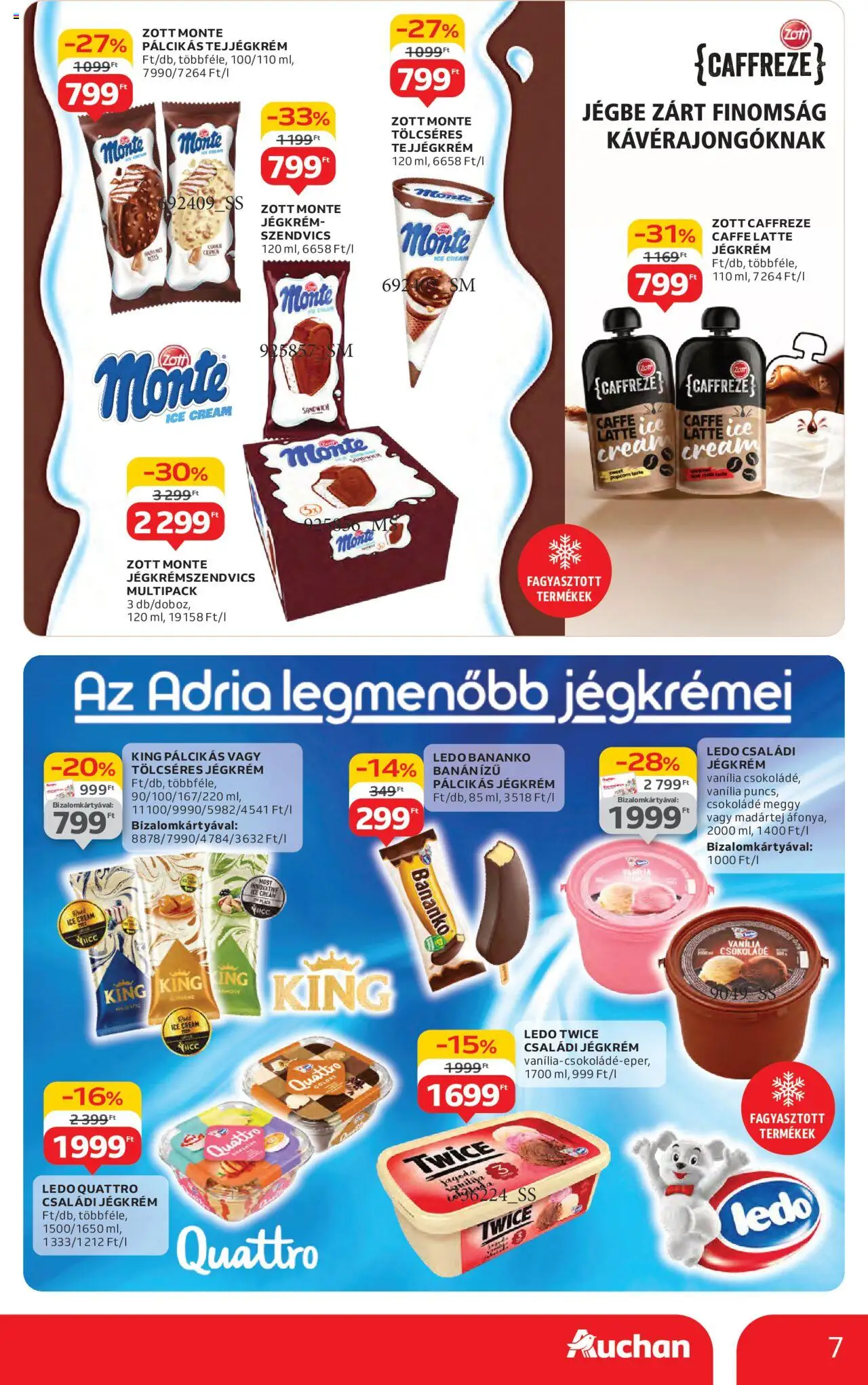 Auchan Hipermarket márkás akciók - 7oldal - érvényes 2025.07.17.-tól