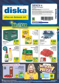 Vorschau Diska Prospekt 	 gültig ab 20.04.2026