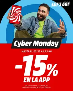 Vista previa del folleto Media Markt Cyber Monday válido desde 01/12/2025
