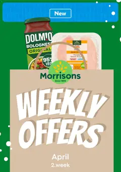 Morrisons - Weekly offers valid from 06/04/2026