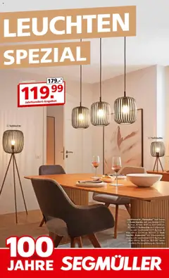 Vorschau Segmüller Leuchten Spezial gültig ab 29.09.2025