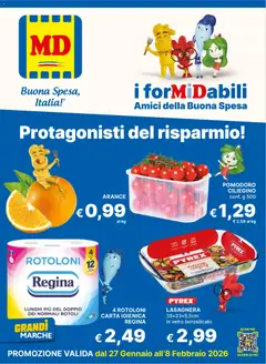 Anteprima Volantino MD Discount	 valida dal 27/01/2026