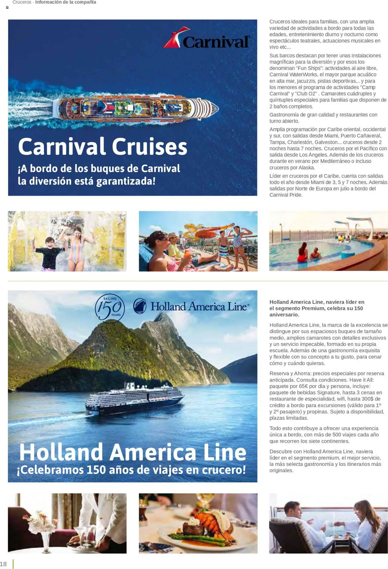Viajes El Corte Inglés Cruceros marítimos - Página de 18 - Válido desde 01/01/2025