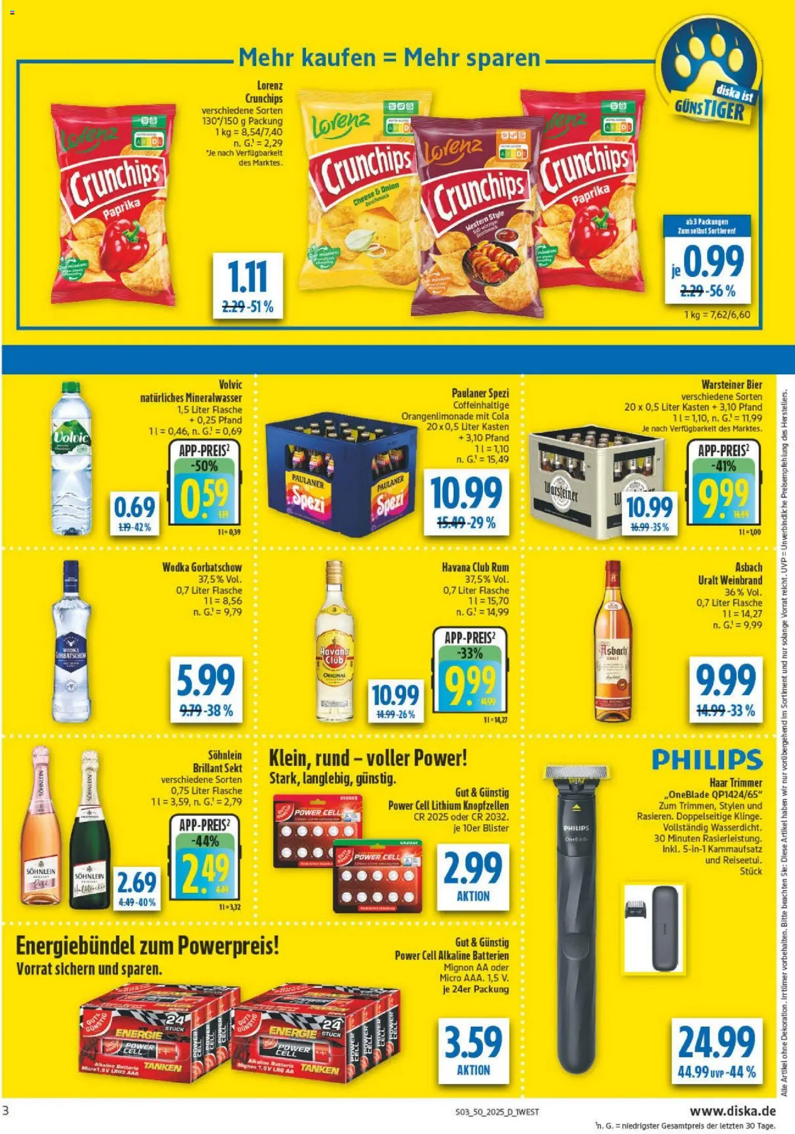 Diska - Diska Angebote Bayern KW50 - Seite 3 - gültig ab 08.12.2025