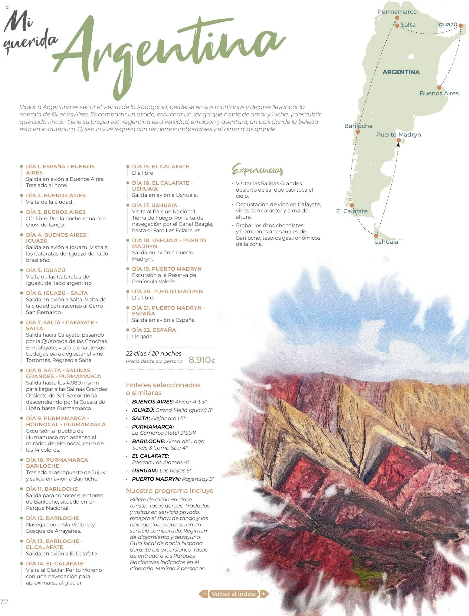 Viajes El Corte Inglés - Catálogo Tourmundial Premium - Página de 74 - Válido desde 01/01/2026