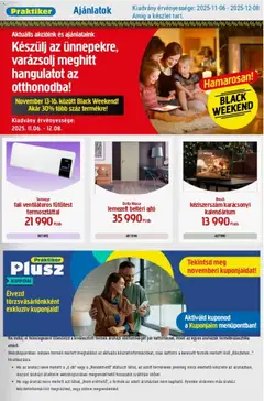 Előnézet Praktiker Akciós újság érvényes 2025.11.06.-tól