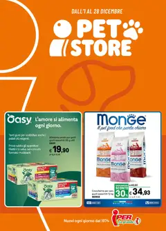 Anteprima Iper Pet Store catalogo valida dal 01/12/2025