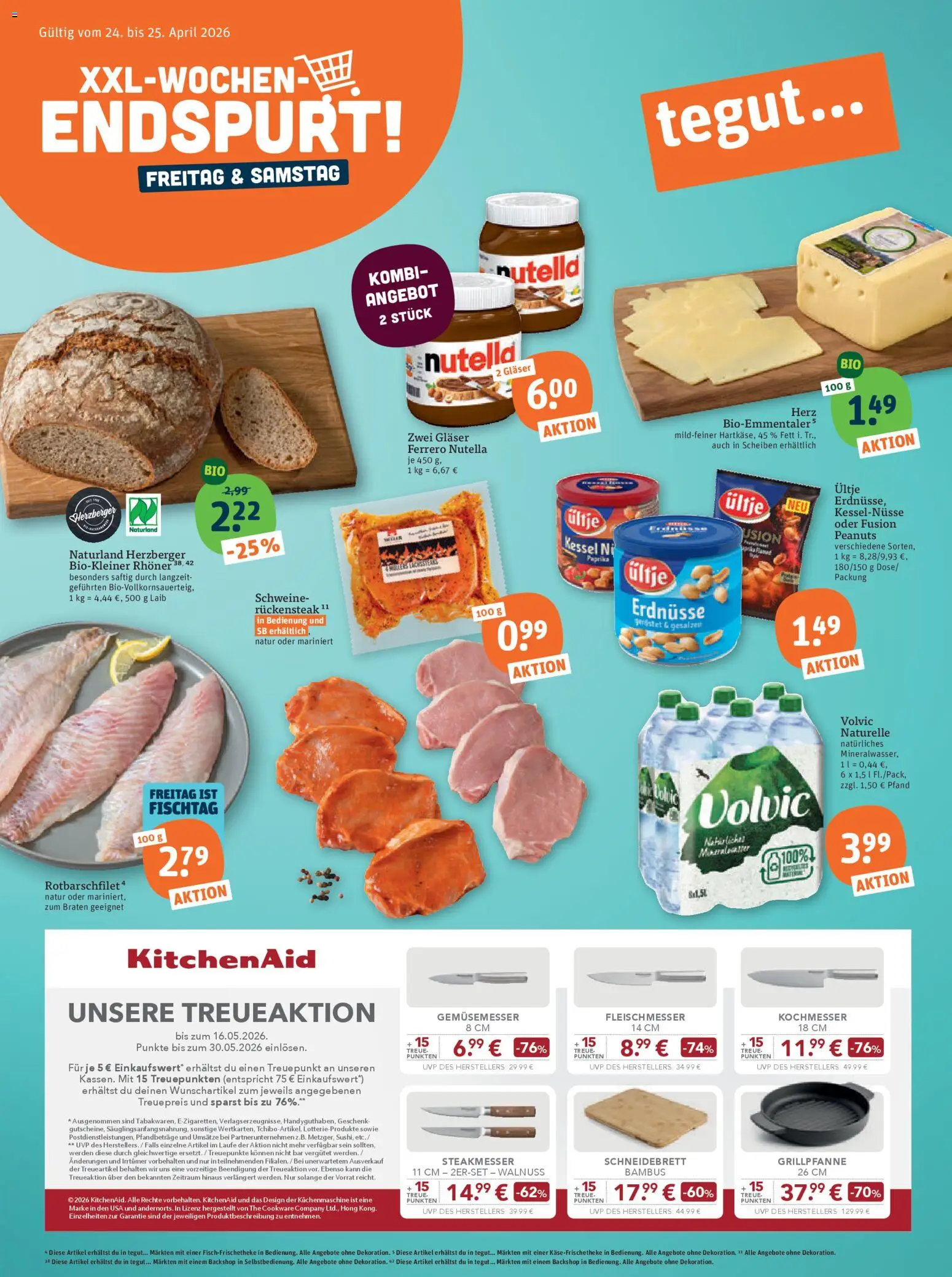 Tegut Prospekt 	 - Seite 1 - gültig ab 20.04.2026