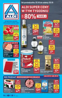 Podgląd Aldi Gazetka ważny od 20.10.2025