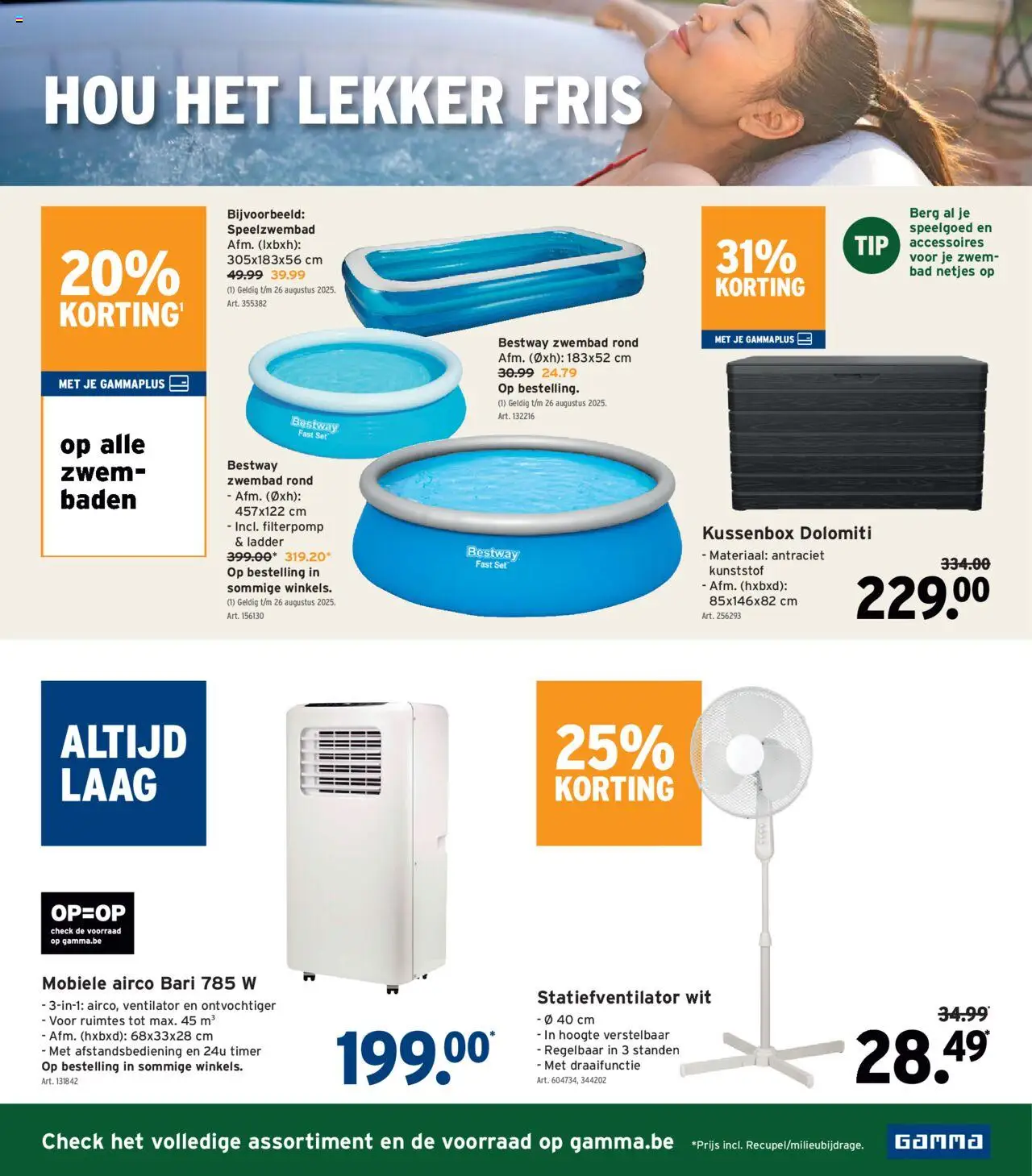 GAMMA folder - pagina 43- geldig vanaf 16/07/2025