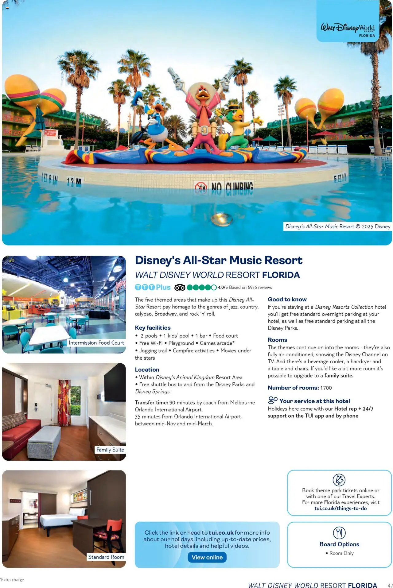 TUI - Florida NOVEMBER 2025 – APRIL 2027 - page 47- valid from 01/11/2025