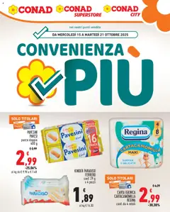 Anteprima Conad Convenienza Più Lazio catalogo valida dal 15/10/2025