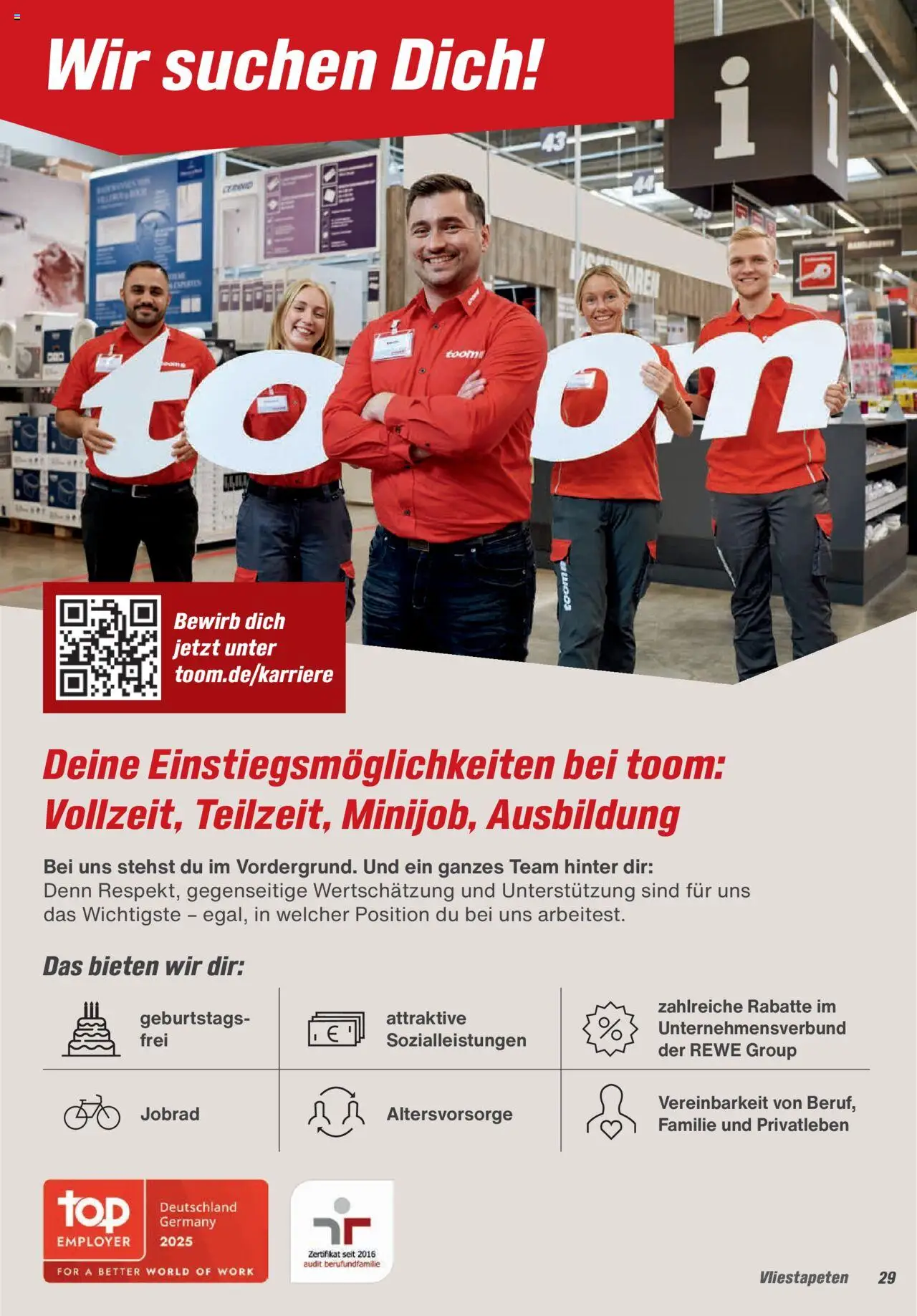 Toom Baumarkt Leuchten & Tapeten  - Seite 29 - gültig ab 01.09.2025