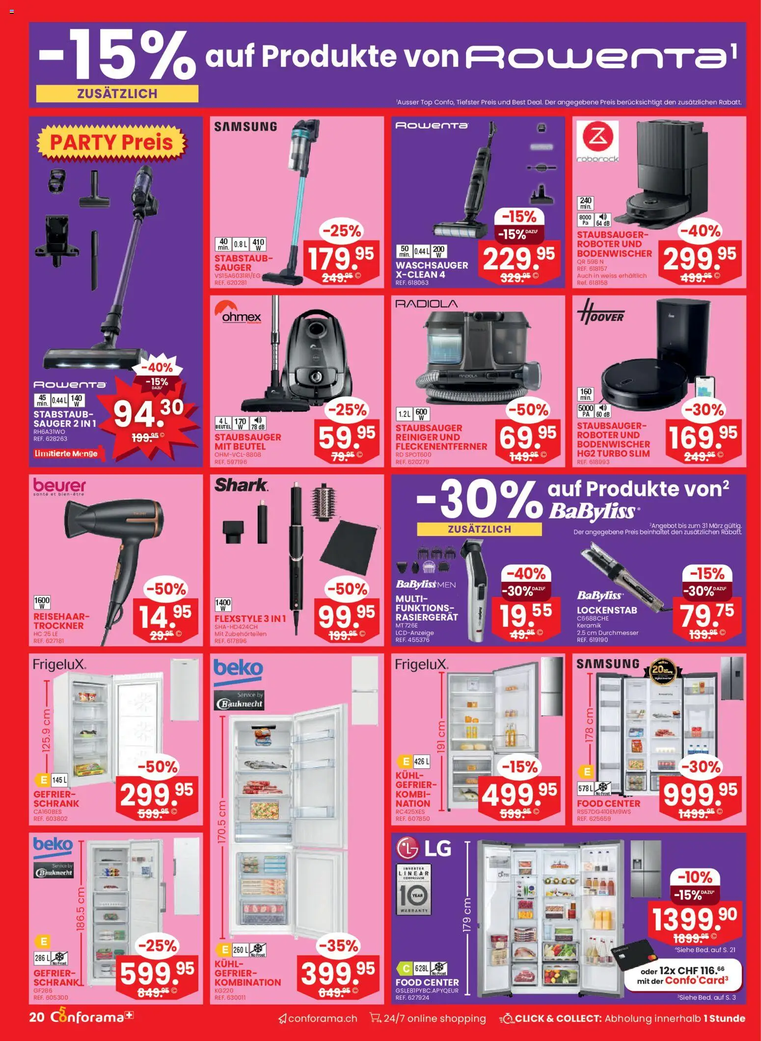 Conforama aktionen - page 20- valid from 25.03.2026