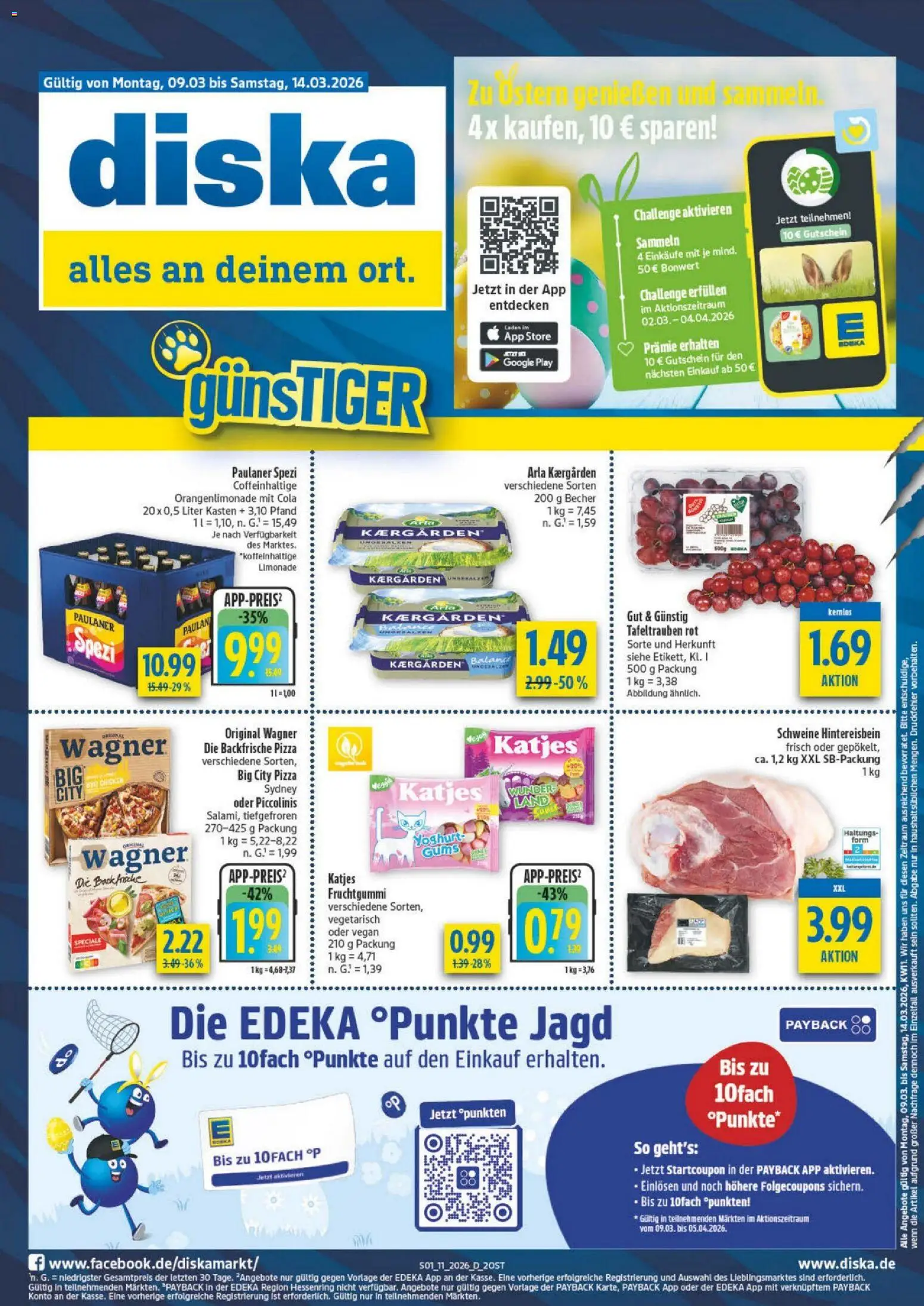 Diska - Diska Angebote Sachsen-Thüringen KW11 - Seite 1 - gültig ab 09.03.2026