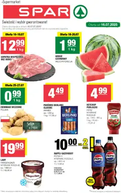Podgląd Spar Gazetka ważny od 16.07.2025