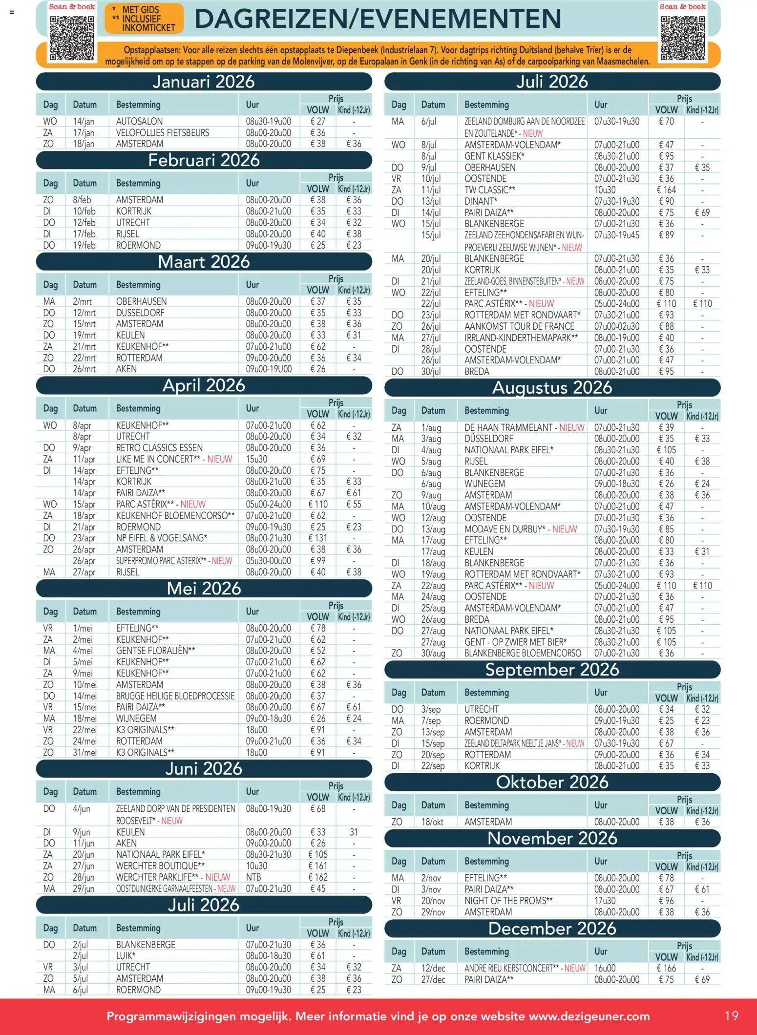 De Zigeuner folder - page 19- valid from 22/12/2025