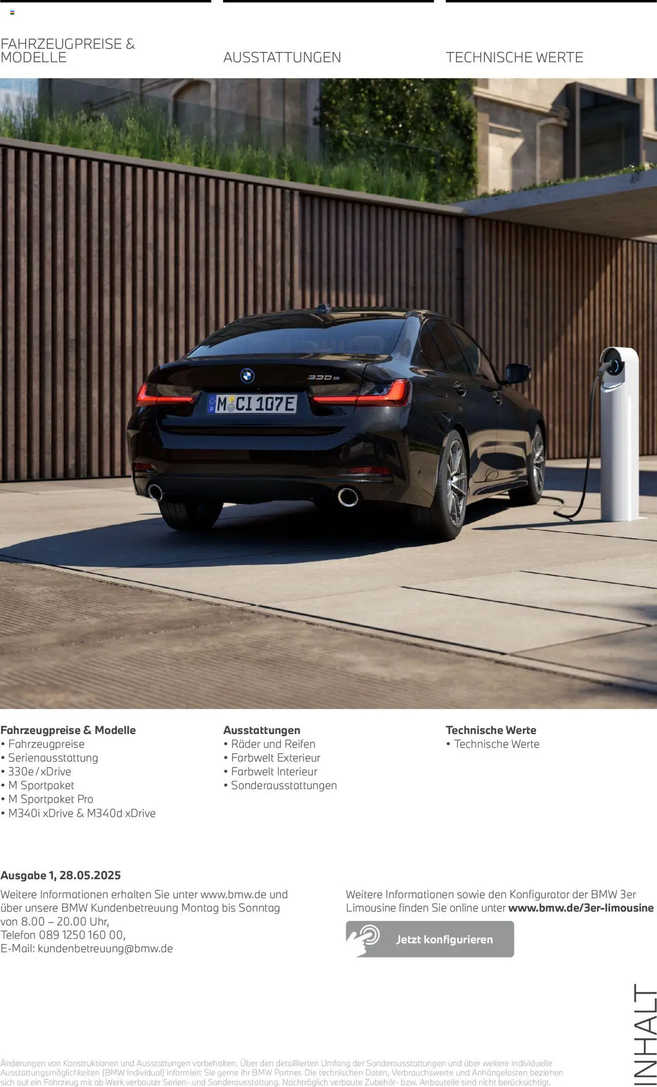 BMW 3er Limousine - Seite 2 - gültig ab 01.07.2025