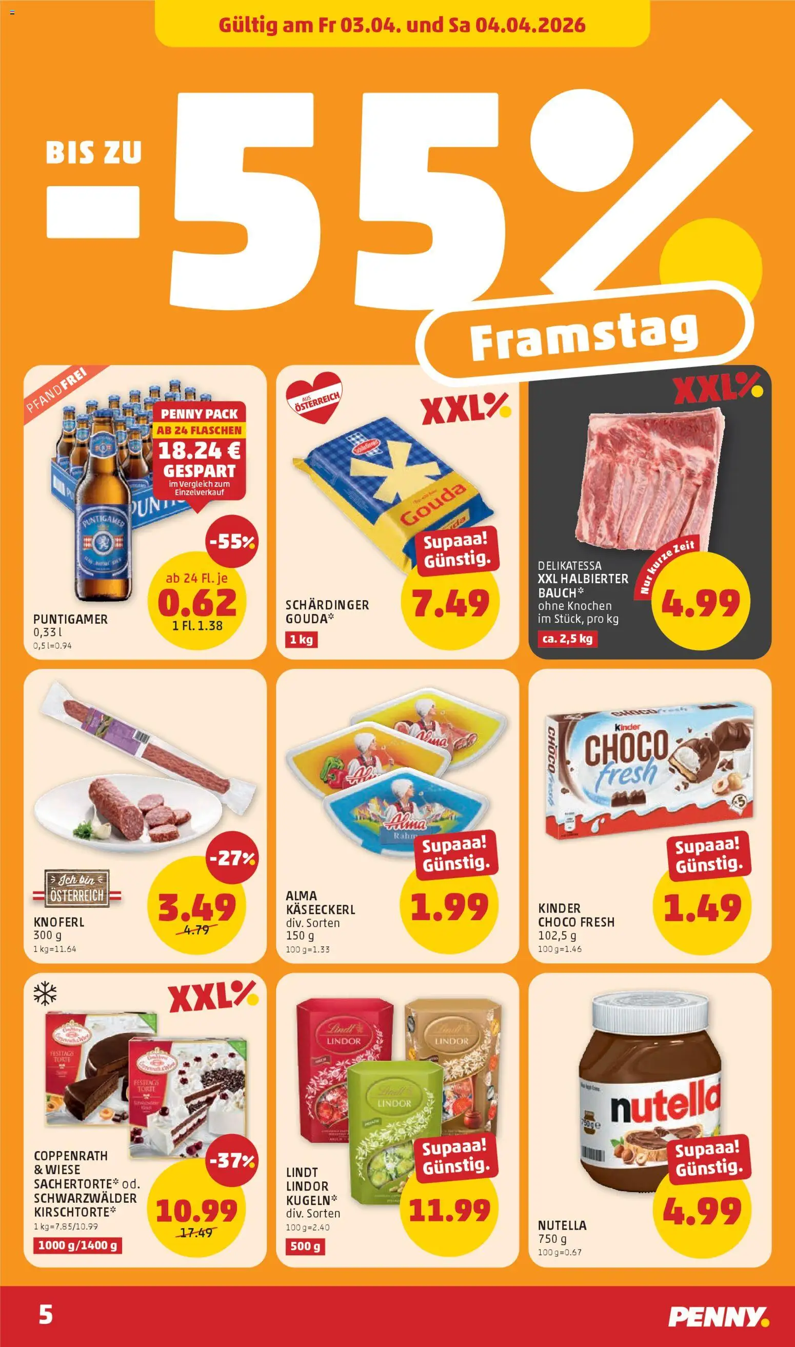 Penny Markt Flugblatt - page 5- valid from 02.04.2026
