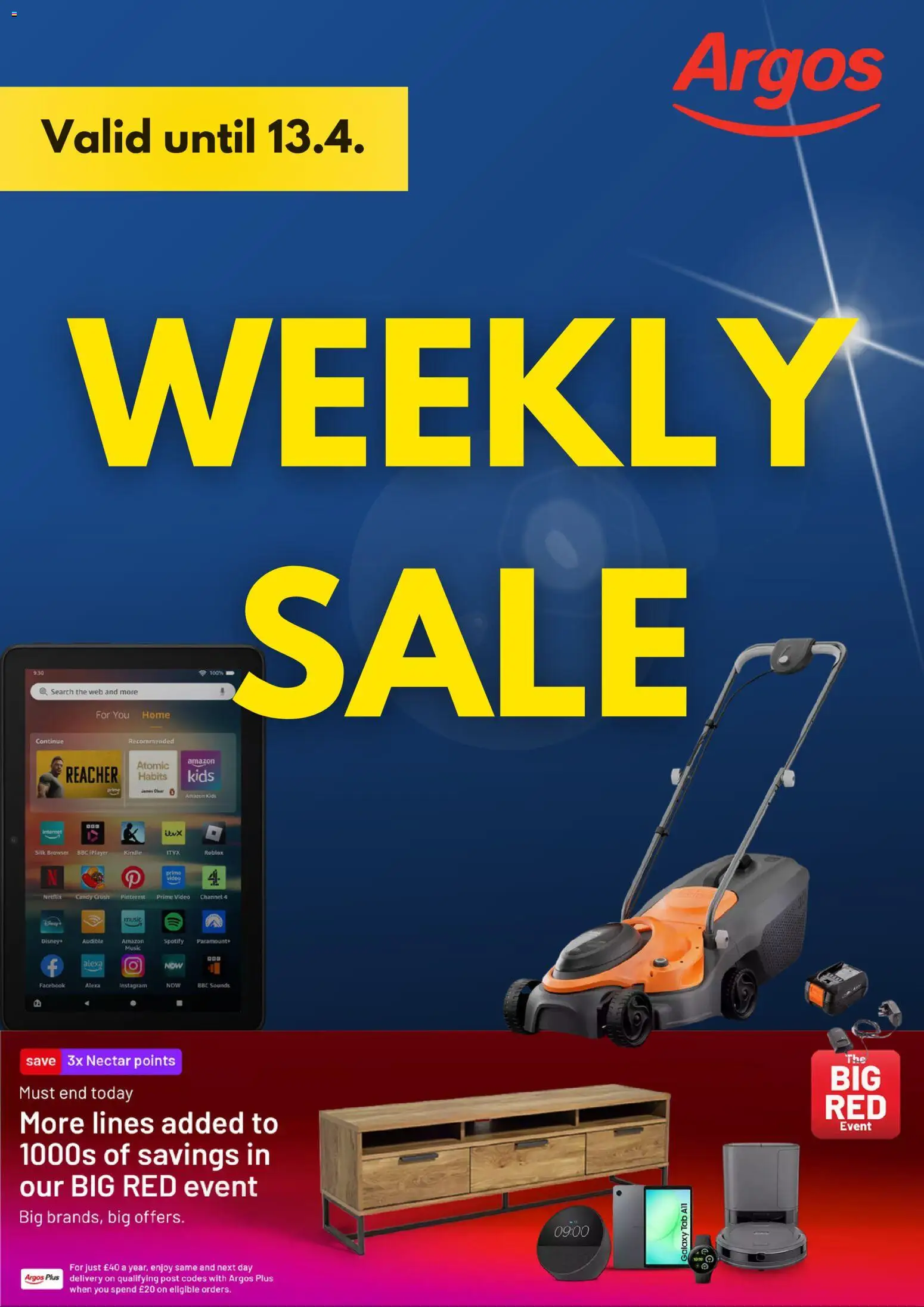 Argos - Weekly offers - page 1- valid from 07/04/2026