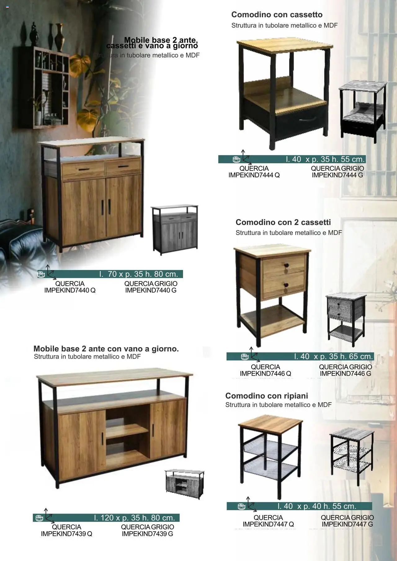 Catalogo - Mobili Industrial La Prealpina	 - pagina 4 - valido dal 30/12/2024