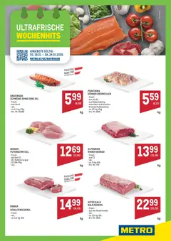 Vorschau Metro angebote Wochenhits gültig ab 18.01.2026