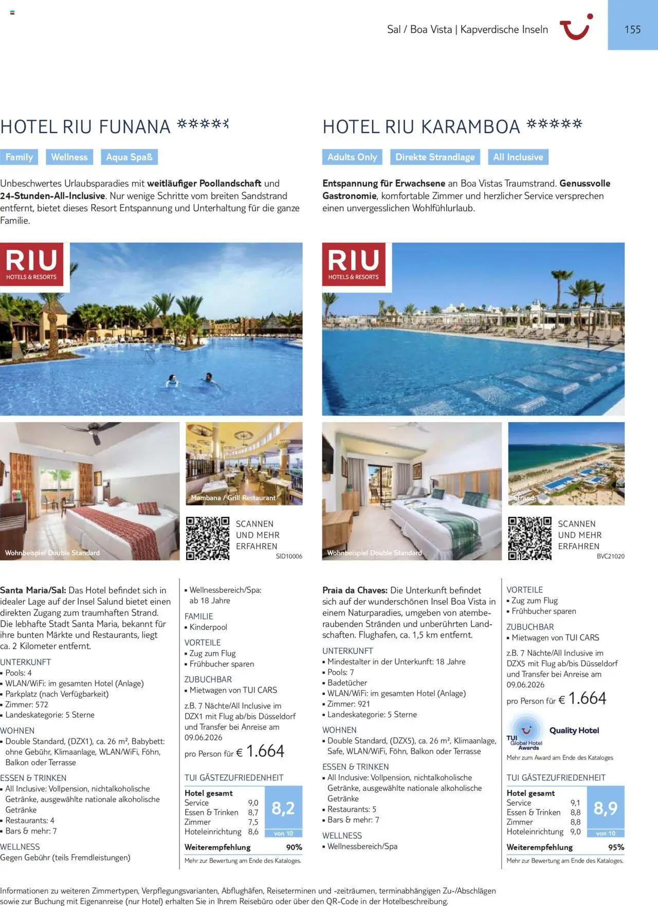 TUI Prospekt Kanaren, Kapverden & Senegal 2025/26	  - Seite 155 - gültig ab 01.11.2025