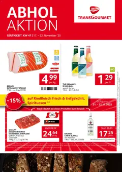 Vorschau Transgourmet Flugblatt gültig ab 17.11.2025