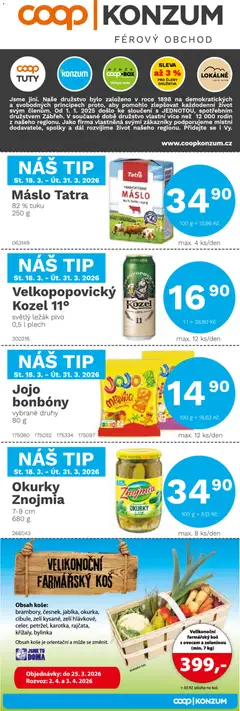 Náhled Konzum leták platný od 18.03.2026