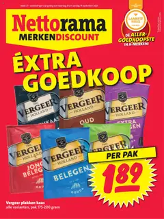 Nettorama - Folder geldig vanaf 08-09-2025