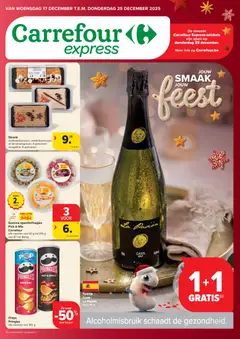 Carrefour folder Express geldig vanaf 17/12/2025