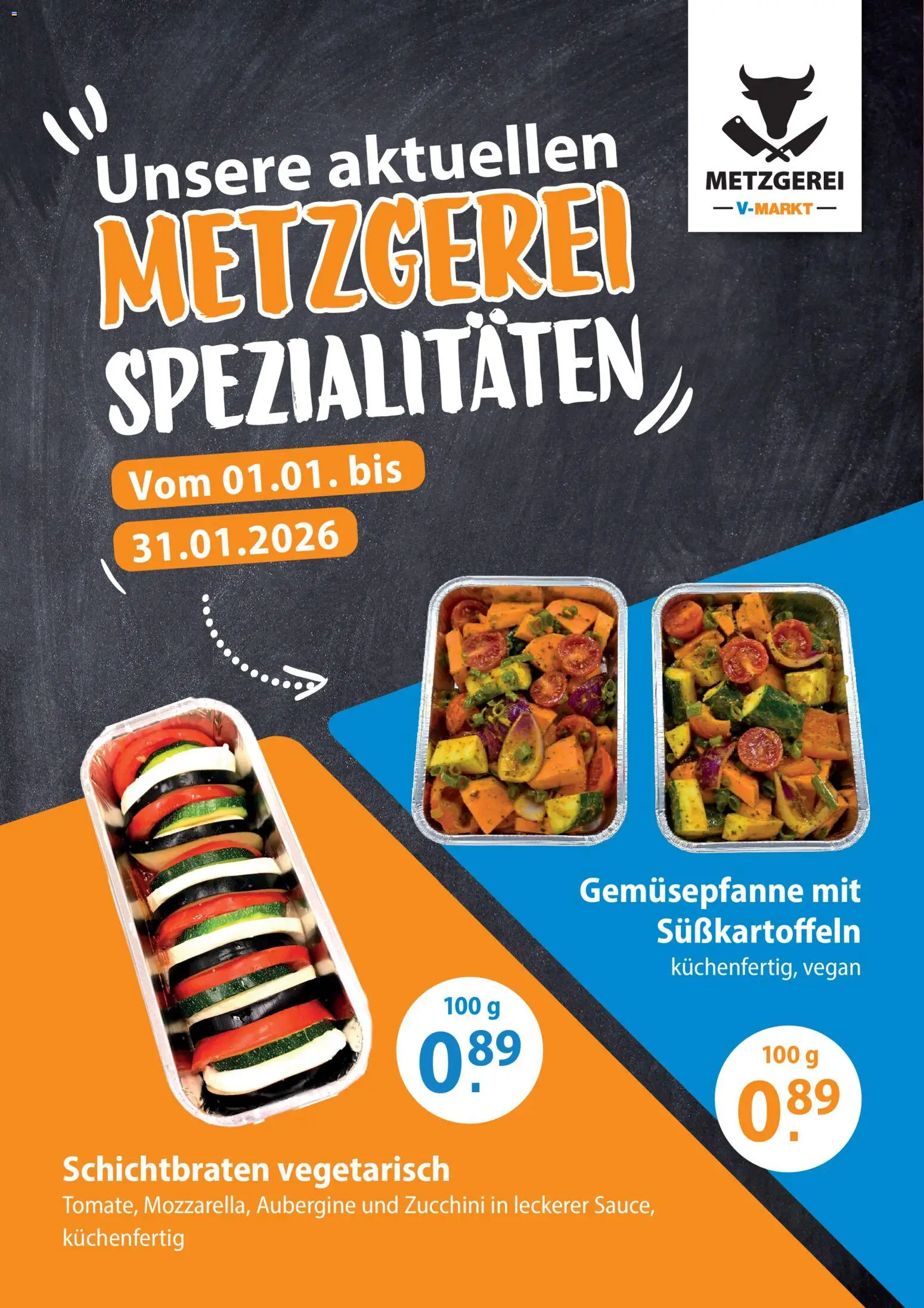 V-Markt - Metzgereiangebote Januar - Seite 1 - gültig ab 01.01.2026