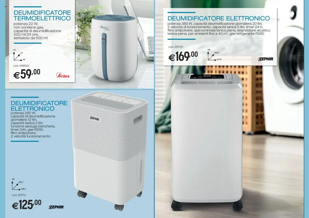 Brico OK  Deumidificatori - Umidificatori catalogo - pagina 2 - valido dal 11/09/2025