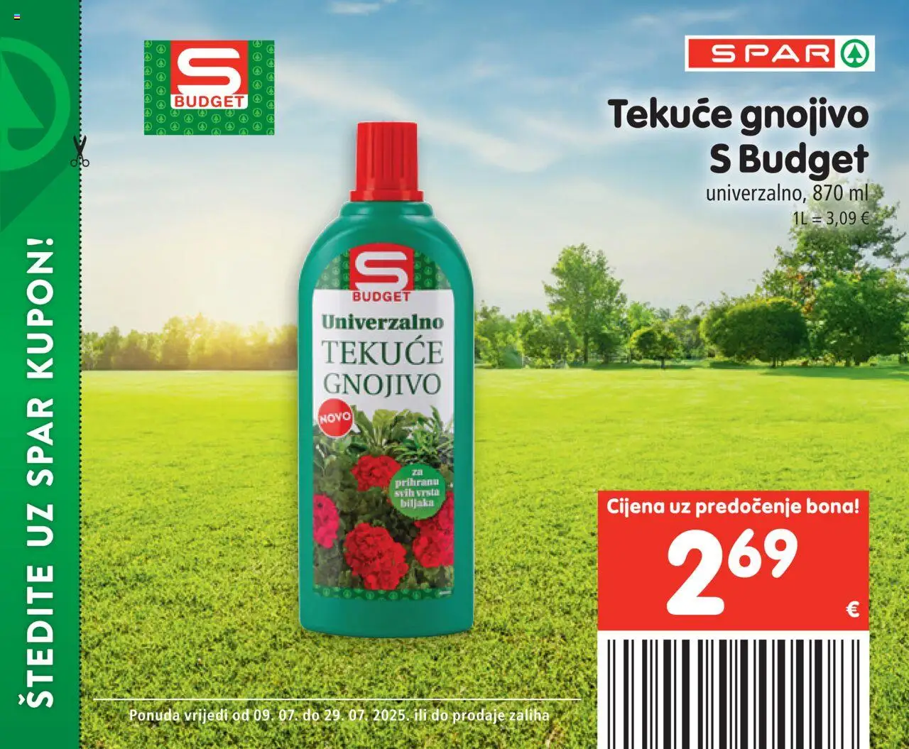 Posebne pogodnosti Spar - stranica 31- važeći od 09.07.2025