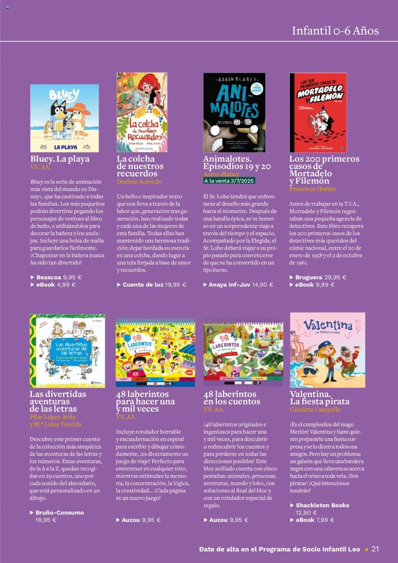 Casa del libro folleto Catalan - Página de 21 - Válido desde 01/07/2025