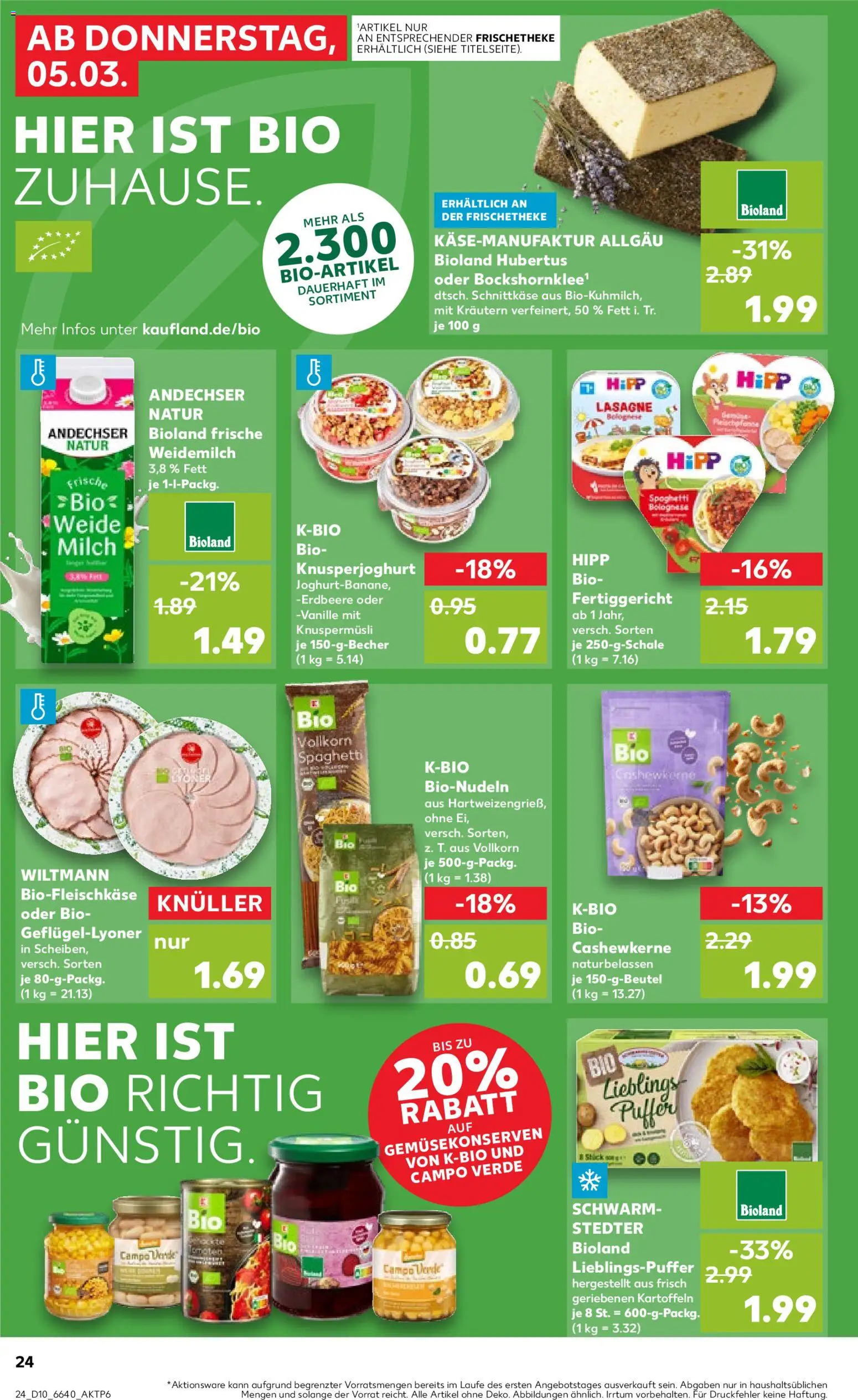 Kaufland Prospekt 	 - Seite 24 - gültig ab 05.03.2026