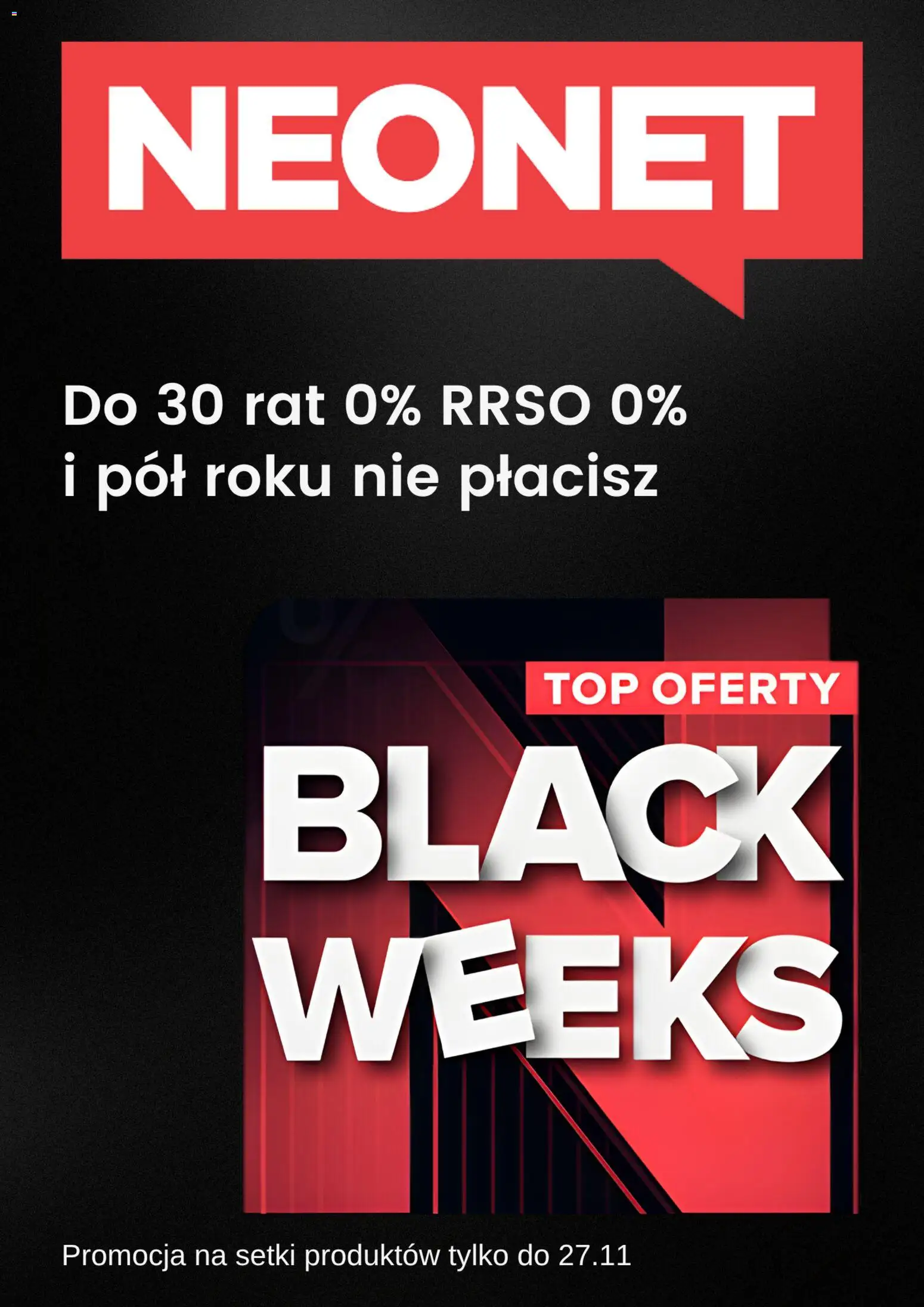 Neonet Black Friday - strona 1- ważny od 30.10.2025