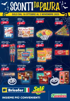 Anteprima Bricofer Sconti da Paura catalogo valida dal 16/10/2025