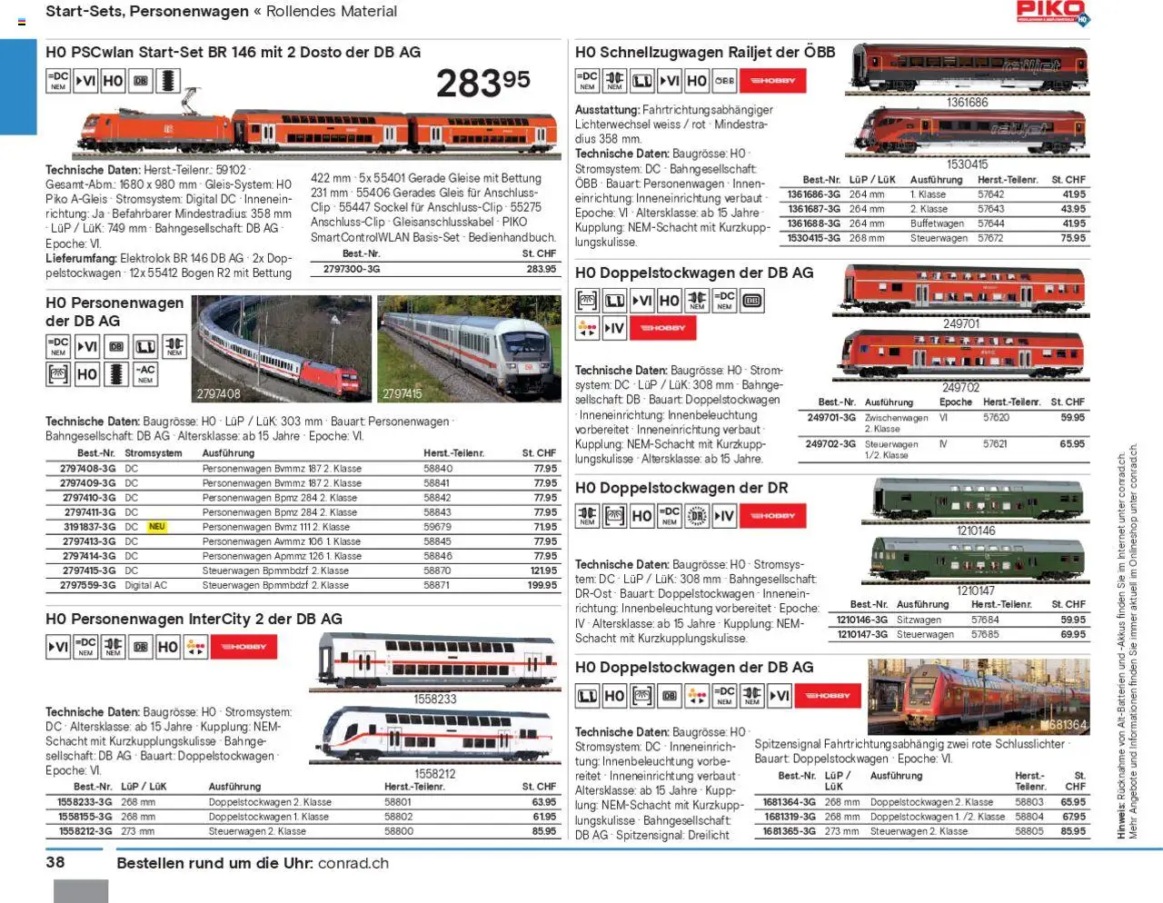 Conrad Modellbahn Katalog 2024/25 - Seite 40- gültig ab 04.09.2024