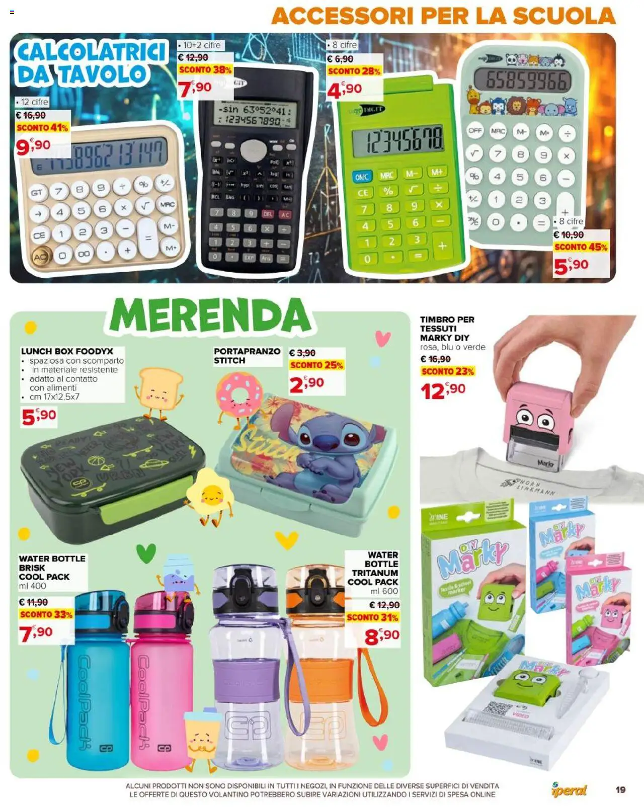 Iperal Scuola catalogo - pagina 19 - valido dal 16/07/2025