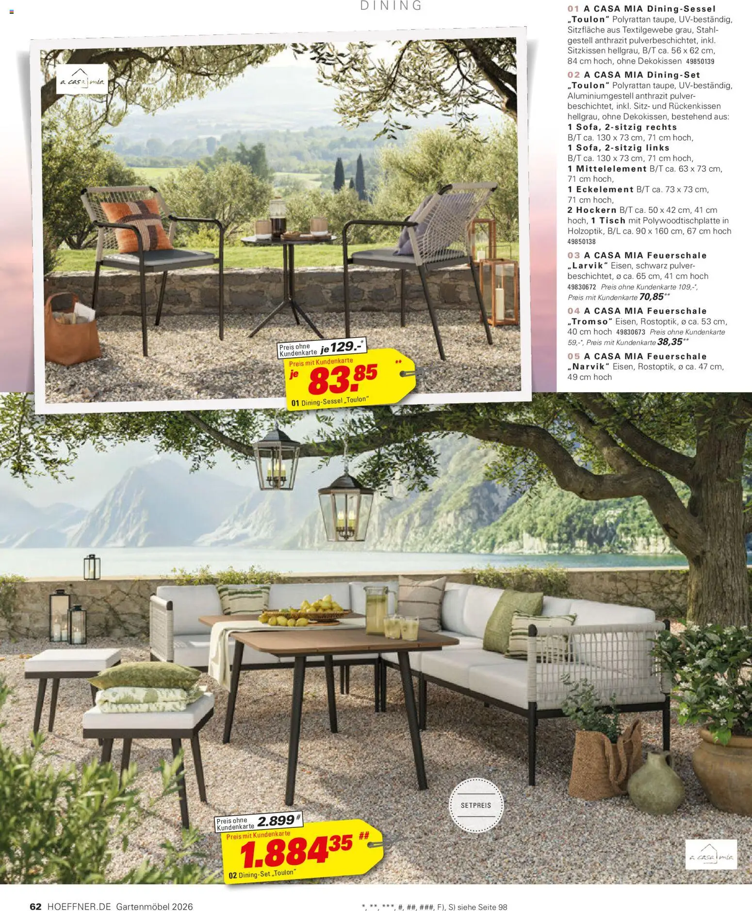 Höffner Prospekt Gartenmöbel - Seite 62 - gültig ab 27.03.2026