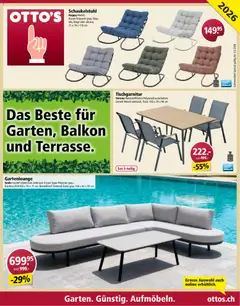 Vorschau Otto's Aktionen Gartenmöbel gültig ab 03.03.2026