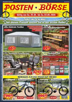 Vorschau Posten Börse Prospekt 	 gültig ab 25.04.2026