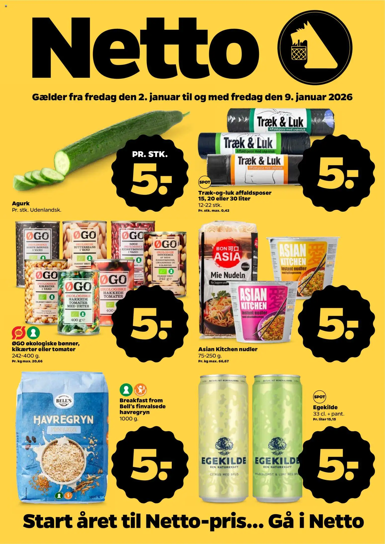 Netto - Tilbudsavis - side 1- gyldig fra 02/01/2026